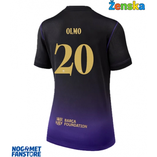 Barcelona Dani Olmo #20 Gostujuci Dres za Ženska 2026-27 Kratak Rukav